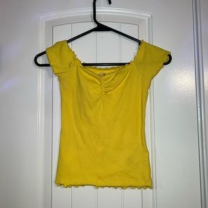 Hollister small off the shoulder top